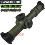 SWAMPFOX 1-6×24 RARE OD GREEN WARHORSE FFP RIFLE SCOPE-GREEN DRAGOON MIL RETICLE - Image 4