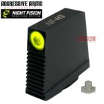 AGGRESSIVE ARMS Front NIGHT FISION TRITIUM TALL SUPPRESSOR SIGHT - CO WITNESS