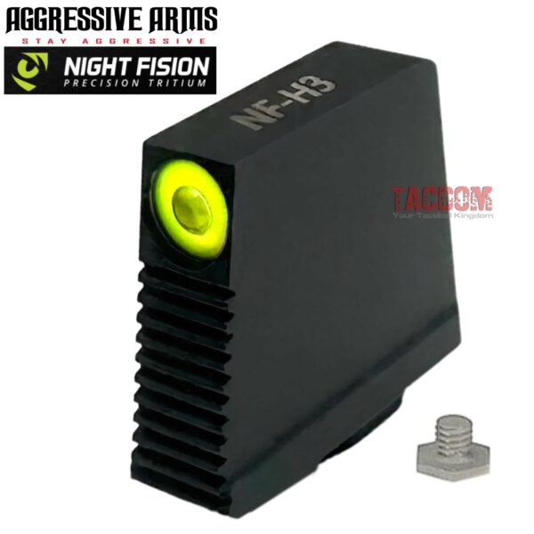 AGGRESSIVE ARMS Front NIGHT FISION TRITIUM TALL SUPPRESSOR SIGHT - CO WITNESS