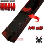 AGGRESSIVE ARMS DIABLO BATTLEWORN RED PORTED RMR Slide BARREL for GLOCK 19 GEN 3 COMPENSATED VAPOR PORTS - Image 11