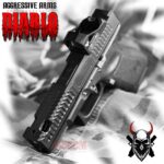 AGGRESSIVE ARMS DIABLO BLACK PORTED RMR Slide BARREL for GLOCK 19 GEN 3 COMPENSATED VAPOR PORTS - Image 2