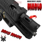 AGGRESSIVE ARMS DIABLO BLACK PORTED RMR Slide BARREL for GLOCK 19 GEN 3 COMPENSATED VAPOR PORTS - Image 4