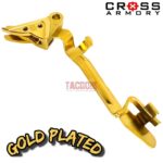 CROSS ARMORY USA GOLD PLATED Flat Face HYBRID Trigger with ENHANCED GOLD PLATED BAR for Glock GEN 1 2 3 4 - Image 5