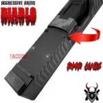 AGGRESSIVE ARMS DIABLO BATTLEWORN GREY PORTED RMR Slide BARREL for GLOCK 19 GEN 3 COMPENSATED VAPOR PORTS - Image 11