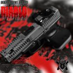 AGGRESSIVE ARMS DIABLO BATTLEWORN GREY PORTED RMR Slide BARREL for GLOCK 19 GEN 3 COMPENSATED VAPOR PORTS - Image 5