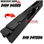 AGGRESSIVE ARMS DARK RAIDER RMR SLIDE & BLACK PORTED Barrel For GLOCK 19 GEN 3 - REDUCES RECOIL RISE WITH STYLE - Image 3
