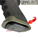 STEEL CITY ARSENAL GLOCK 17 / 22 / 34 ENHANCED OD GREEN BILLET ALUMINUM MAGWELL – FITS GEN 3 OEM FACTORY FRAMES - Image 3