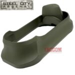 STEEL CITY ARSENAL GLOCK 17 / 22 / 34 ENHANCED OD GREEN BILLET ALUMINUM MAGWELL – FITS GEN 3 OEM FACTORY FRAMES - Image 4