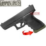 STEEL CITY ARSENAL GLOCK 19 / 23 ENHANCED OD GREEN BILLET ALUMINUM MAGWELL – FITS COMPACT GEN 3 OEM FACTORY FRAMES - Image 2