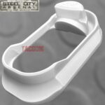 STEEL CITY ARSENAL GLOCK 19 / 23 ENHANCED STORM WHITE BILLET ALUMINUM MAGWELL – FITS COMPACT GEN 3 OEM FACTORY FRAMES - Image 5