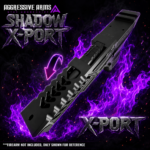 AGGRESSIVE ARMS BLACK SHADOW X-PORT PORTED SLIDE AND 10 PORT BARREL COMPLETE WITH PARTS INSTALLED FOR GLOCK 21 GEN 3 - .45ACP - Image 3