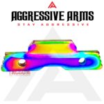 AGGRESSIVE ARMS RAINBOW PVD - EXTENDED SLIDE LOCK for GLOCK 43 - 43X - 48 - Image 3