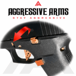 AGGRESSIVE ARMS JEWELRY COPPER - EXTENDED SLIDE LOCK for GLOCK 43 - 43X - 48 - Image 2