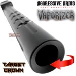 AGGRESSIVE ARMS VAPORIZER Ported Compensated Barrel for OEM GLOCK 34 GEN 1 2 3 4 - 416 STAINLESS BLACK NITRIDE - Image 7