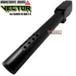 AGGRESSIVE ARMS VECTOR TOP Ported Compensated BLACK NITRIDE Barrel for GLOCK 34 GEN 1 2 3 4 - 416 STAINLESS STEEL - Image 4