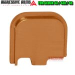 AGGRESSIVE ARMS COPPER PVD STRIKER - COMPLETE DEPRESSOR ROD - EXTRACTOR - SLIDE PLATE for GLOCK 43 43X 48 - Image 4