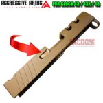 AGGRESSIVE ARMS COPPER PVD STRIKER - COMPLETE DEPRESSOR ROD - EXTRACTOR - SLIDE PLATE for GLOCK 43 43X 48 - Image 2