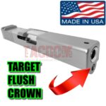 AGGRESSIVE ARMS 9mm CONVERSION BARREL for GLOCK 23 GEN 1 2 3 4 - POLISHED 416R STAINLESS STEEL - Image 2