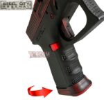 STEEL CITY ARSENAL GLOCK 19 / 23 ENHANCED BATTLEWORN RED BILLET ALUMINUM MAGWELL – FITS COMPACT GEN 3 OEM FACTORY FRAMES - Image 8