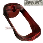 STEEL CITY ARSENAL GLOCK 19 / 23 ENHANCED BATTLEWORN RED BILLET ALUMINUM MAGWELL – FITS COMPACT GEN 3 OEM FACTORY FRAMES - Image 6
