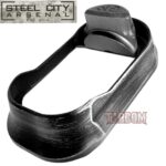 STEEL CITY ARSENAL GLOCK 19 / 23 ENHANCED BATTLEWORN GREY BILLET ALUMINUM MAGWELL – FITS COMPACT GEN 3 OEM FACTORY FRAMES - Image 3
