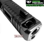 ZAFFIRI BLACK COMPLETE IBS PORTED SLIDE WITH CHUNK BARREL - SIGHTS - UPK INSTALLED - RMR COVER PLATE FOR GLOCK 19 GEN 3 - Image 5