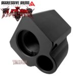 AGGRESSIVE ARMS THE FLATLINE MASS Recoil REDUCTION COMPENSATOR for GEN 3 GLOCK 17 19 34  BLACK - 1/2x28 TPI Thread - Image 7