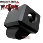 AGGRESSIVE ARMS THE FLATLINE MASS Recoil REDUCTION COMPENSATOR for GEN 3 GLOCK 17 19 34  BLACK - 1/2x28 TPI Thread - Image 8