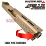 AGGRESSIVE ARMS APOLLO Match FDE PVD STAINLESS Barrel for GLOCK 19 GEN 1-5 - 9mm - Image 2