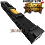 AGGRESSIVE ARMS GOLD VERSION SHADOW X-PORT PORTED SLIDE AND 10 PORT BARREL COMPLETE WITH PARTS INSTALLED FOR GLOCK 21 GEN 3 - .45ACP - Image 8