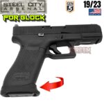 STEEL CITY ARSENAL GLOCK 19 / 23 ENHANCED V2 BLACK BILLET ALUMINUM MAGWELL – FITS GEN 5 OEM FACTORY FRAMES - Image 4