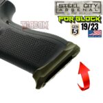 STEEL CITY ARSENAL GLOCK 19 / 23 ENHANCED V2 OD GREEN BILLET ALUMINUM MAGWELL – FITS GEN 5 OEM FACTORY FRAMES - Image 5