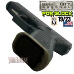 STEEL CITY ARSENAL GLOCK 19 / 23 ENHANCED V2 OD GREEN BILLET ALUMINUM MAGWELL – FITS GEN 5 OEM FACTORY FRAMES - Image 2