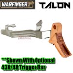 WARFINGER by RANGER PROOF COPPER TALON TRIGGER for GLOCK GEN 1 2 3 4 5 - 17 19 19X 20 21 22 23 24 26 27 31 32 33 34 35 37 36 38 39 43 43x 45 48 - Image 7