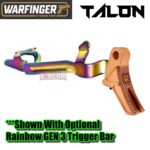 WARFINGER by RANGER PROOF COPPER TALON TRIGGER for GLOCK GEN 1 2 3 4 5 - 17 19 19X 20 21 22 23 24 26 27 31 32 33 34 35 37 36 38 39 43 43x 45 48 - Image 9
