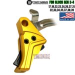 TYRANT DESIGNS I.T.T.S GOLD TRIGGER BLACK Safety with POLISHED BAR for Glock Gen 3 / 4 - 17 19 22 23 24 26 27 31 32 33 34 35 37 38 39 - Image 2
