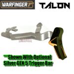 WARFINGER by RANGER PROOF  BAZOOKA GREEN (Similar to OD) with COPPER ANODIZED RELIEF TALON TRIGGER for GLOCK GEN 1 2 3 4 5 - 17 19 19X 20 21 22 23 24 26 27 31 32 33 34 35 37 36 38 39 43 43x 45 48 - Image 4
