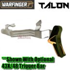 WARFINGER by RANGER PROOF  BAZOOKA GREEN (Similar to OD) with COPPER ANODIZED RELIEF TALON TRIGGER for GLOCK GEN 1 2 3 4 5 - 17 19 19X 20 21 22 23 24 26 27 31 32 33 34 35 37 36 38 39 43 43x 45 48 - Image 5