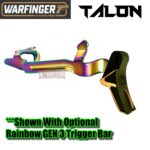WARFINGER by RANGER PROOF  BAZOOKA GREEN (Similar to OD) with COPPER ANODIZED RELIEF TALON TRIGGER for GLOCK GEN 1 2 3 4 5 - 17 19 19X 20 21 22 23 24 26 27 31 32 33 34 35 37 36 38 39 43 43x 45 48 - Image 6