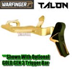 WARFINGER by RANGER PROOF  BAZOOKA GREEN (Similar to OD) with COPPER ANODIZED RELIEF TALON TRIGGER for GLOCK GEN 1 2 3 4 5 - 17 19 19X 20 21 22 23 24 26 27 31 32 33 34 35 37 36 38 39 43 43x 45 48 - Image 7