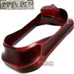 STEEL CITY ARSENAL GLOCK 19 / 23  ENHANCED V2 BATTLEWORN RED BILLET ALUMINUM MAGWELL – FITS GEN 5 OEM FACTORY FRAMES - Image 4