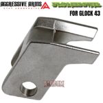 AGGRESSIVE ARMS PREMIUM STAINLESS STEEL LOCKING BLOCK FOR GLOCK 43 - Image 3