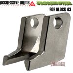 AGGRESSIVE ARMS PREMIUM STAINLESS STEEL LOCKING BLOCK FOR GLOCK 43 - Image 2