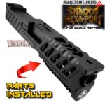 AGGRESSIVE ARMS BLACK SHADOW HEXA-PORT PORTED SLIDE AND 6 PORT BARREL COMPLETE WITH PARTS INSTALLED FOR GLOCK 43 / 43X - Image 6