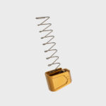 Tyrant Designs +3 MAGAZINE EXTENSION FOR GLOCK 43 ONLY - GOLD - NEW STYLE WITH SPRING - Image 3
