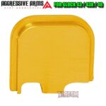AGGRESSIVE ARMS GOLD PVD STRIKER - COMPLETE DEPRESSOR ROD - EXTRACTOR - SLIDE PLATE for GLOCK 43 43X 48 - Image 2