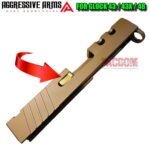 AGGRESSIVE ARMS GOLD PVD STRIKER - COMPLETE DEPRESSOR ROD - EXTRACTOR - SLIDE PLATE for GLOCK 43 43X 48 - Image 6