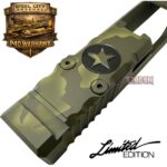 STEEL CITY ARSENAL LIMITED EDITION - SHADOW GREEN CAMO - P40 WARHAWK SLIDE for GLOCK 19 GEN 3 - COLOR FILL SNARL - Image 3