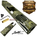 STEEL CITY ARSENAL LIMITED EDITION - SHADOW GREEN CAMO - P40 WARHAWK SLIDE for GLOCK 19 GEN 3 - COLOR FILL SNARL - Image 5