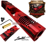 STEEL CITY ARSENAL LIMITED EDITION - BATTLE WORD RED - P40 WARHAWK SLIDE for GLOCK 19 GEN 3 - Image 3